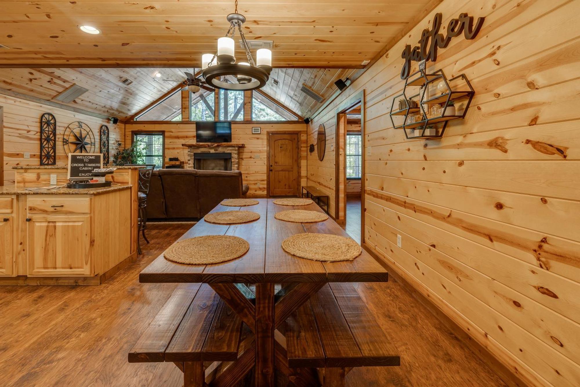 Cross Timbers Cabin On The Grove'S 25-Acres Broken Bow Exterior foto