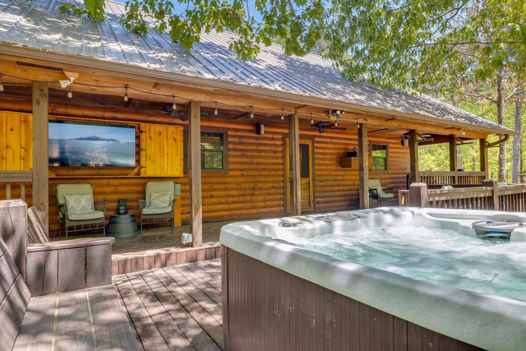 Cross Timbers Cabin On The Grove'S 25-Acres Broken Bow Exterior foto